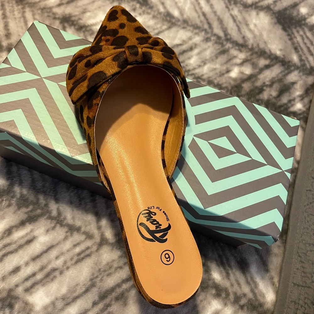 Leopard Print Slip-On